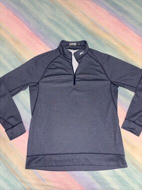 KJUS Golf Pullover Keano  Zip Sleeve Logo size XL